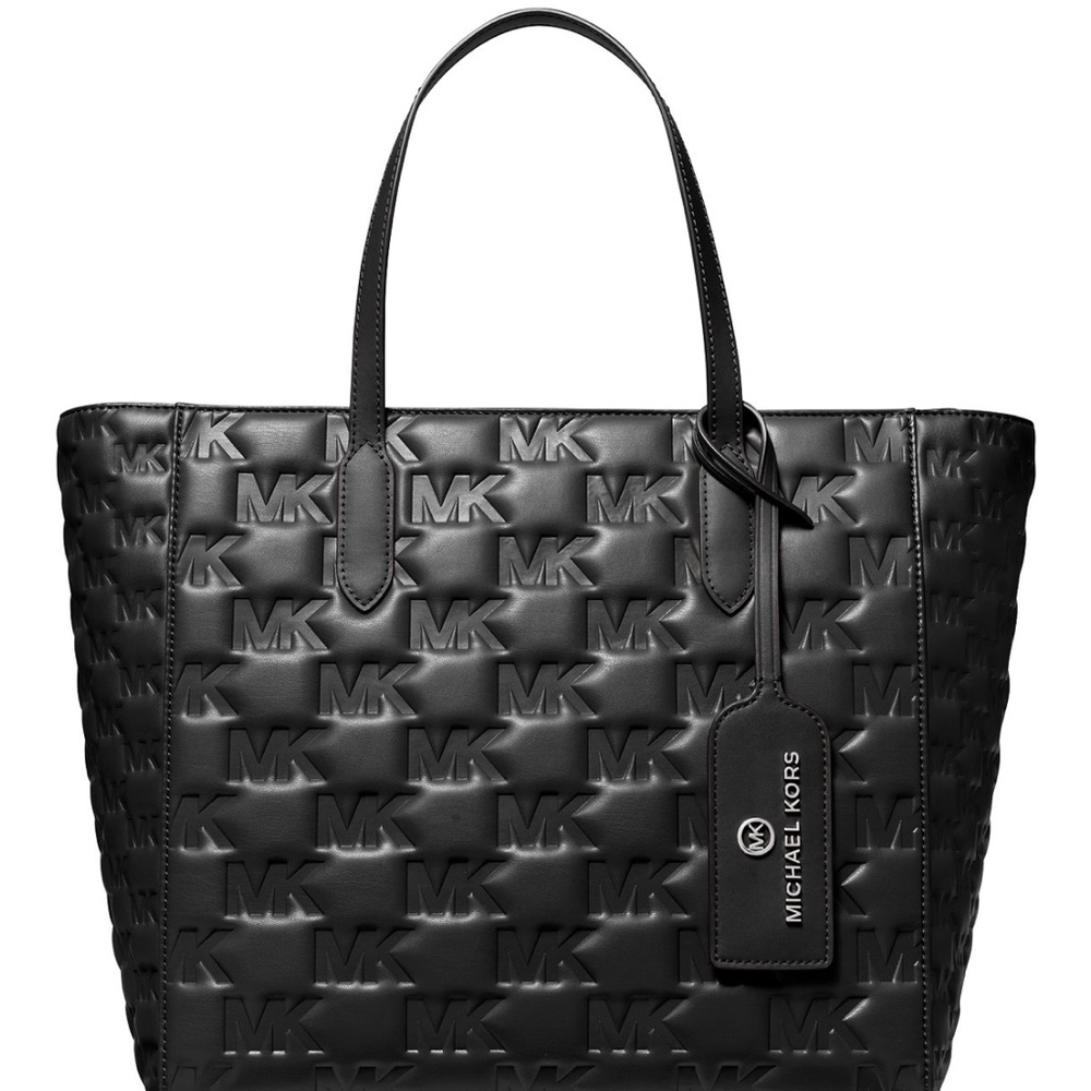 NWT MK Signature Sinclair Large East West Grab Tote